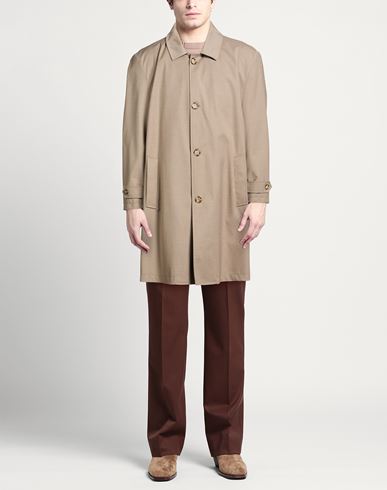 Man Overcoat & Trench Coat Beige Size 48 Polyurethane, Polyester, Viscose