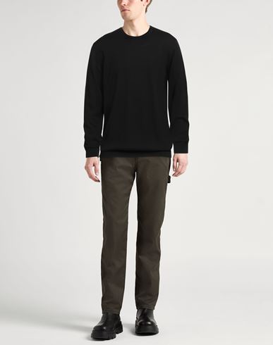 Man Sweater Black Size 44 Wool