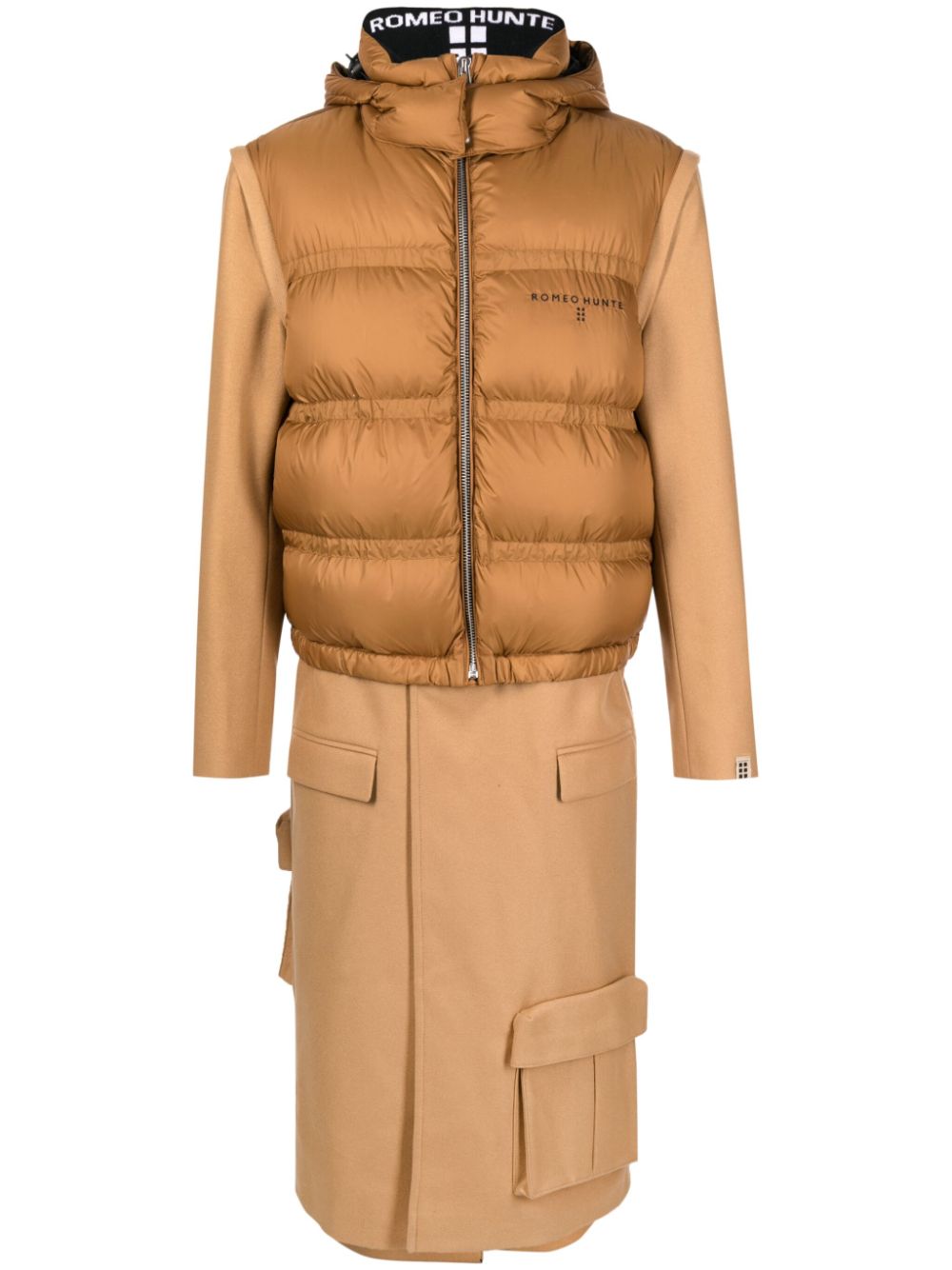 It's Just A Puffer padded coat - Brown