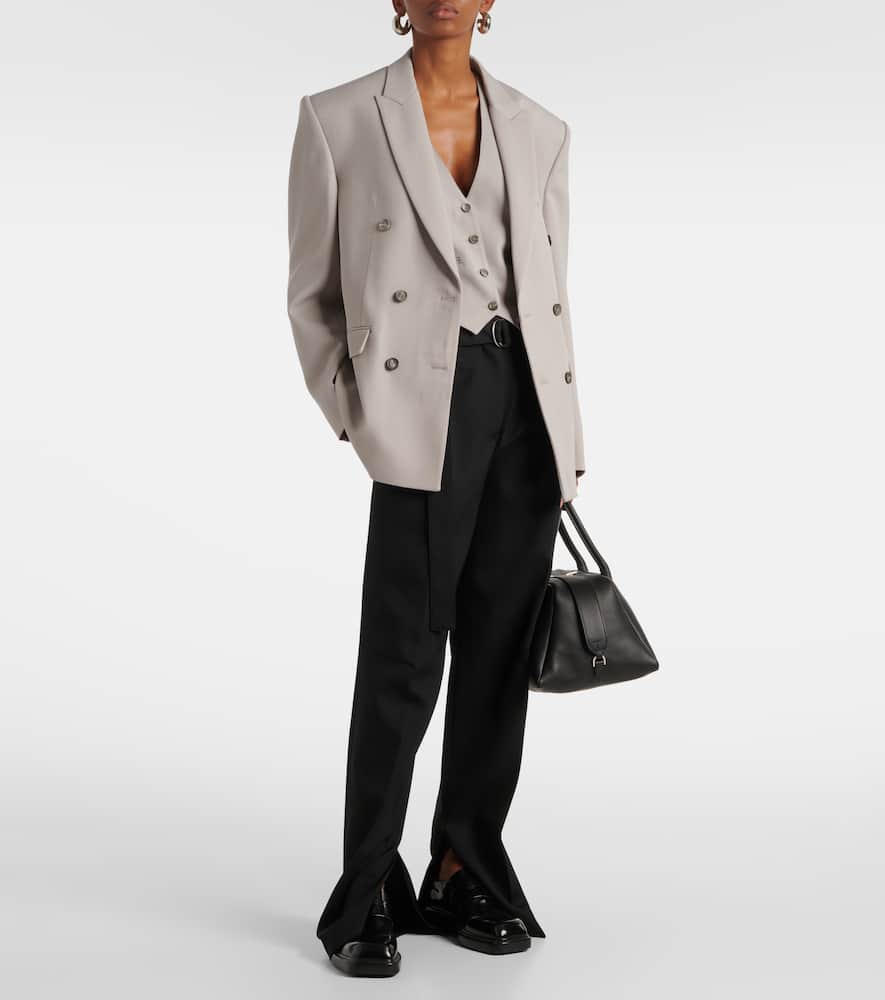 Wardrobe. NYC Virgin wool waistcoat