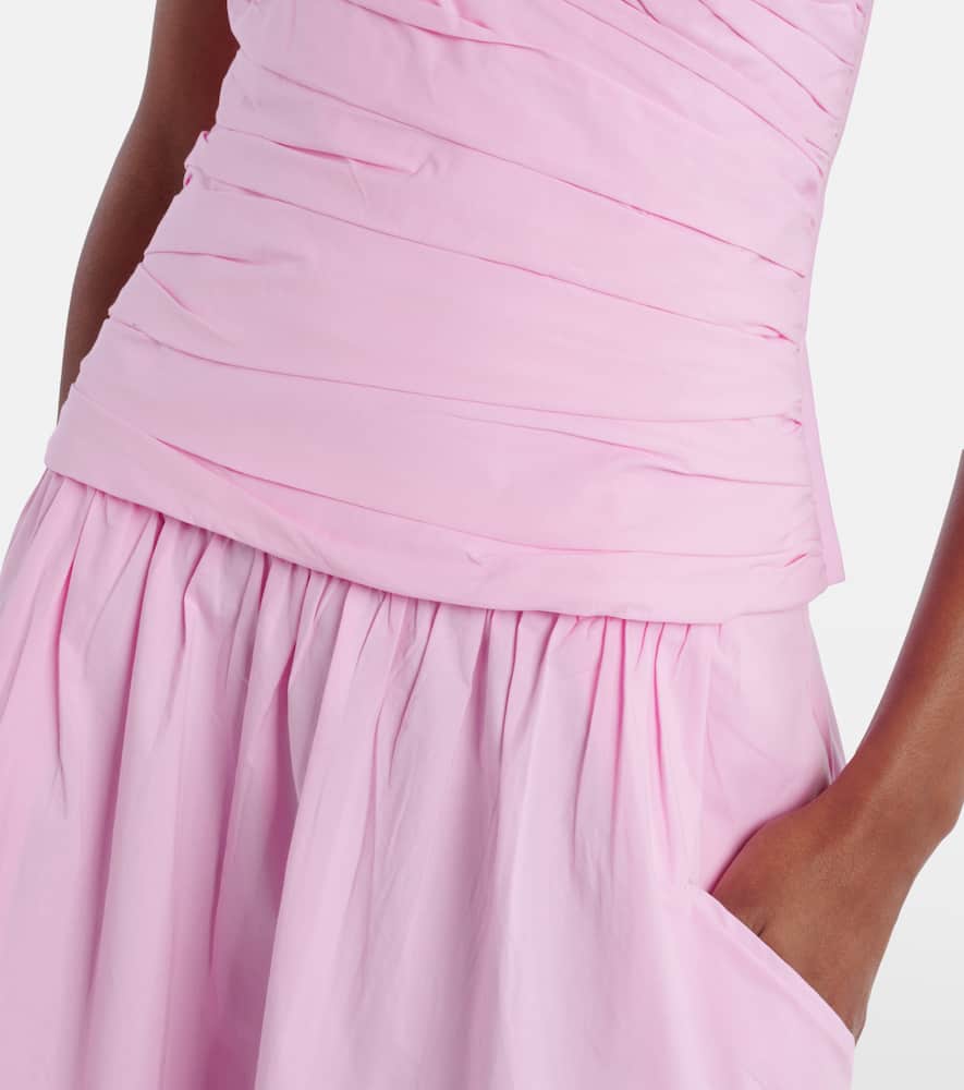 Opulence cotton maxi skirt