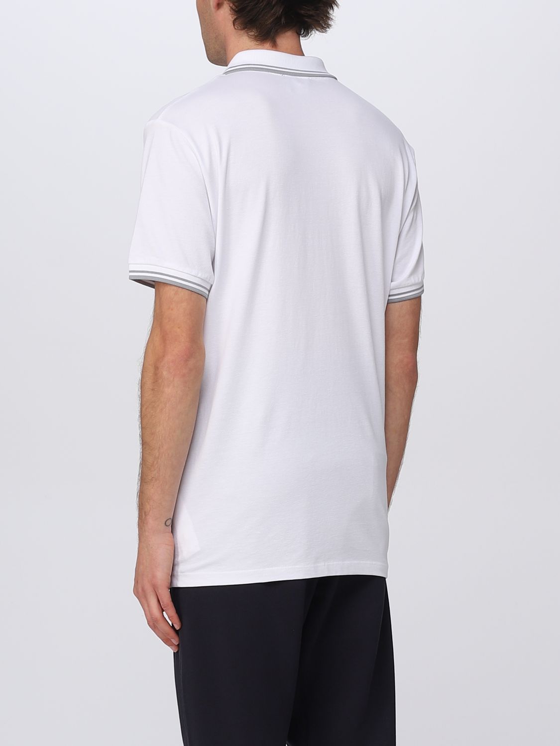 Polo Shirt Men color White