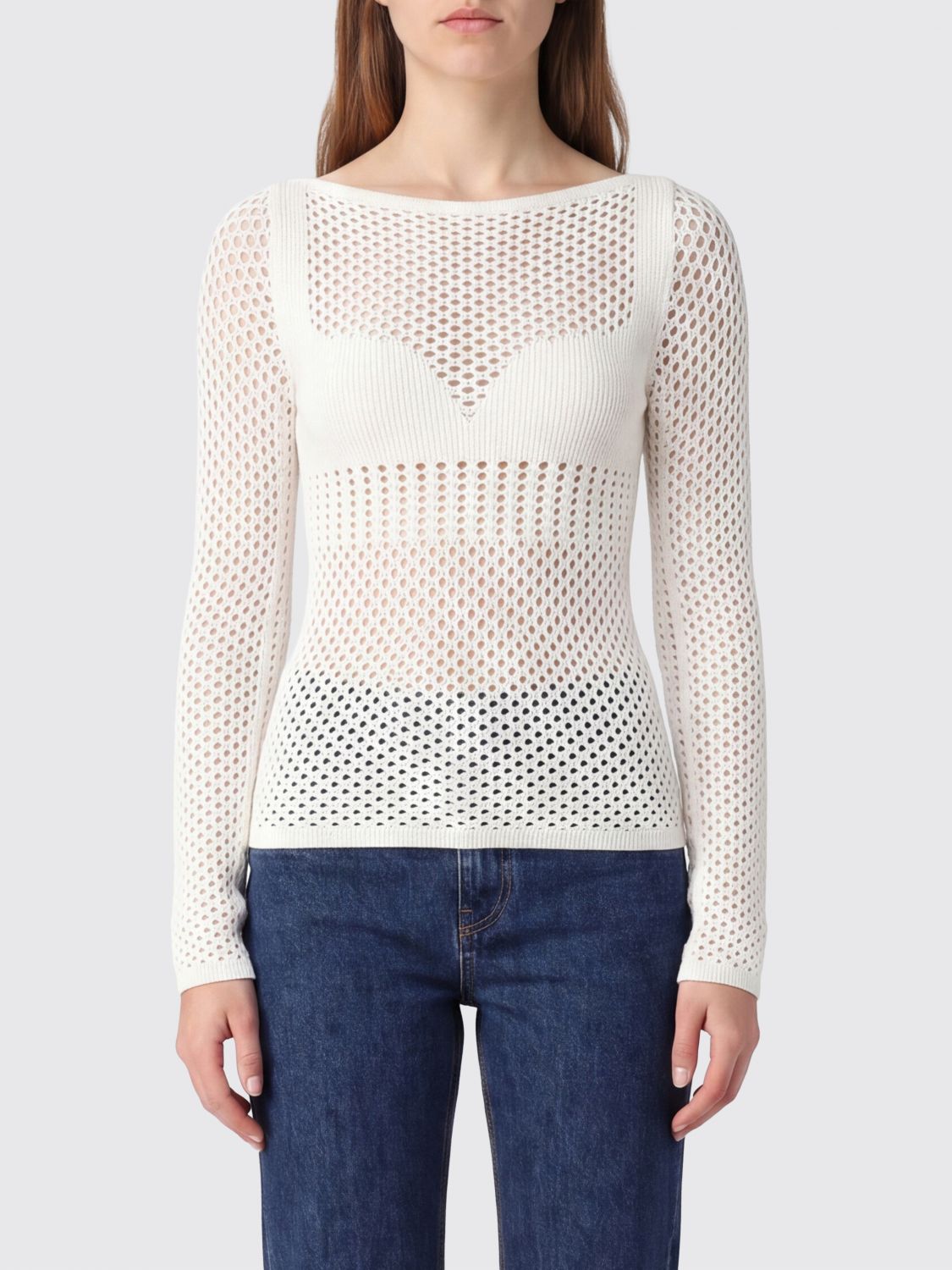 Sweater Woman color White