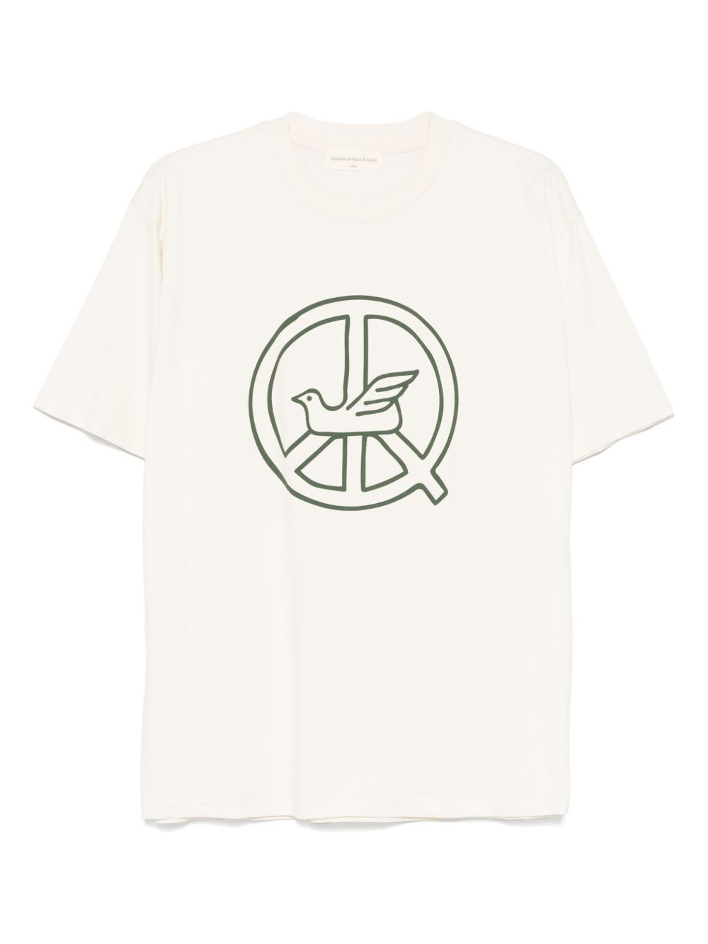Museum Of Peace & Quiet Peaceful Dove T-shirt - Green