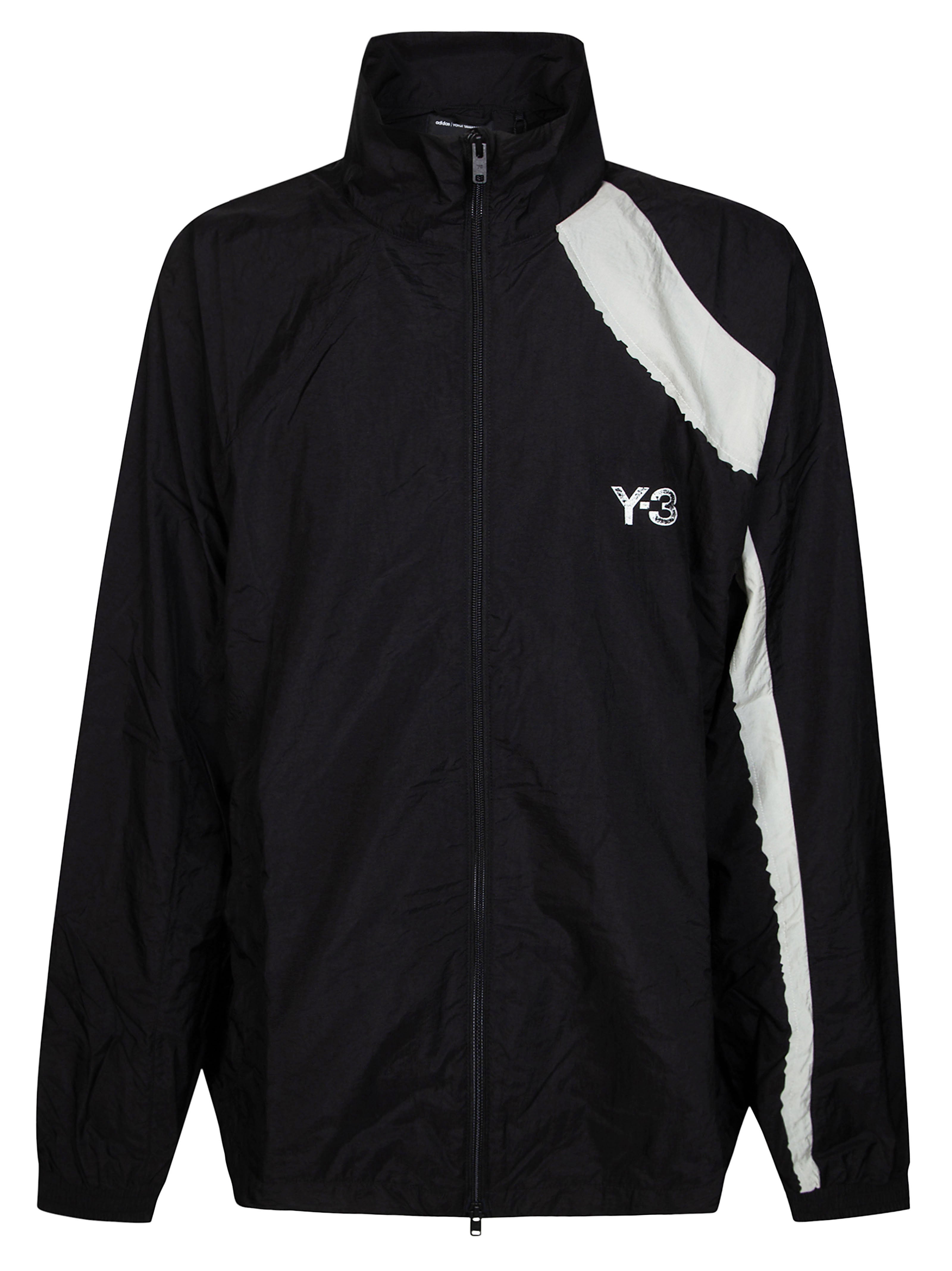 RAW EDGE 3 STRIPES NYLON SHELL JACKET