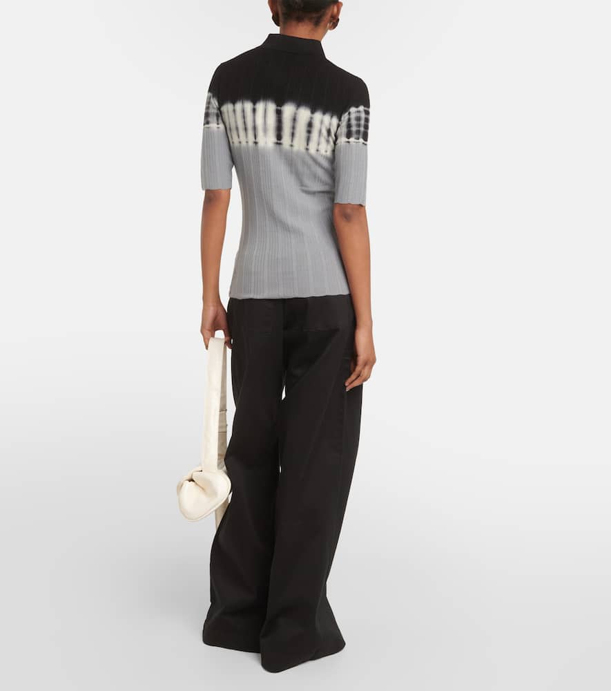 White Label Louisa wool polo shirt