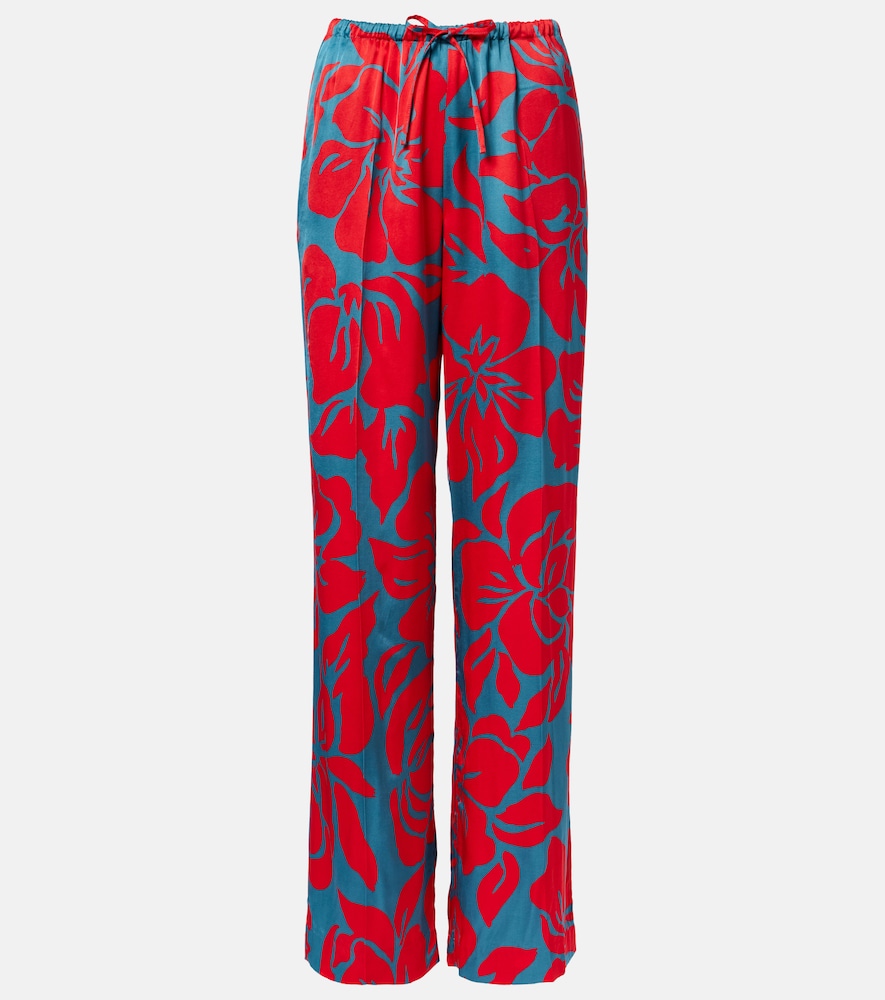 Floral palazzo pants