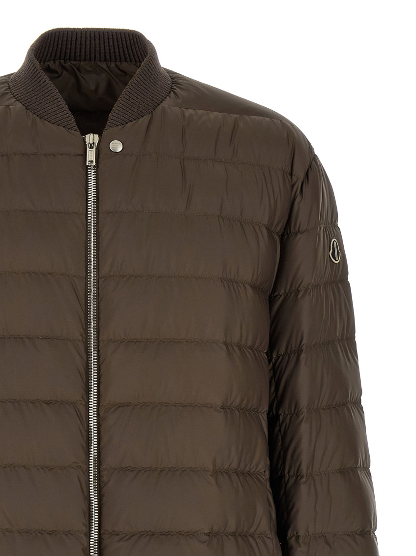 Rick Owens - moncler flight parka long quilted jacket
