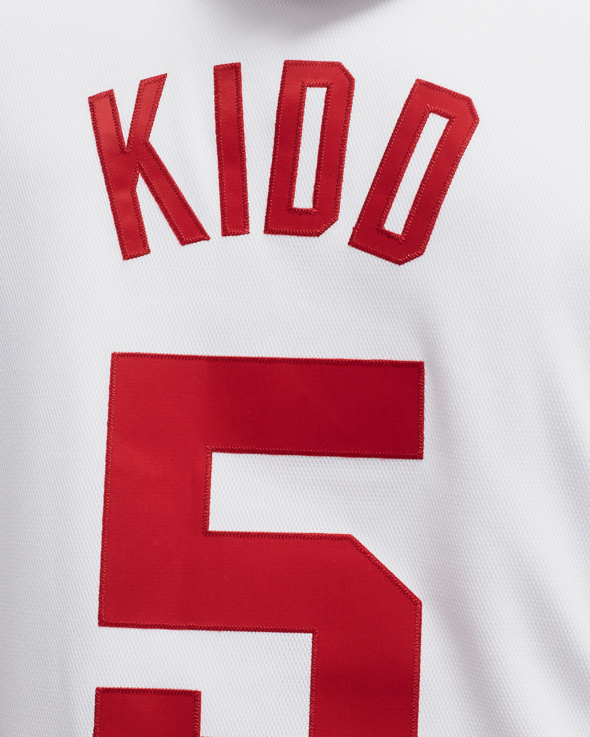 NBA Authentic Jersey New Jersey Nets Alternate 2005-06 Jason Kidd #5 white male Jerseys now available at BSTN