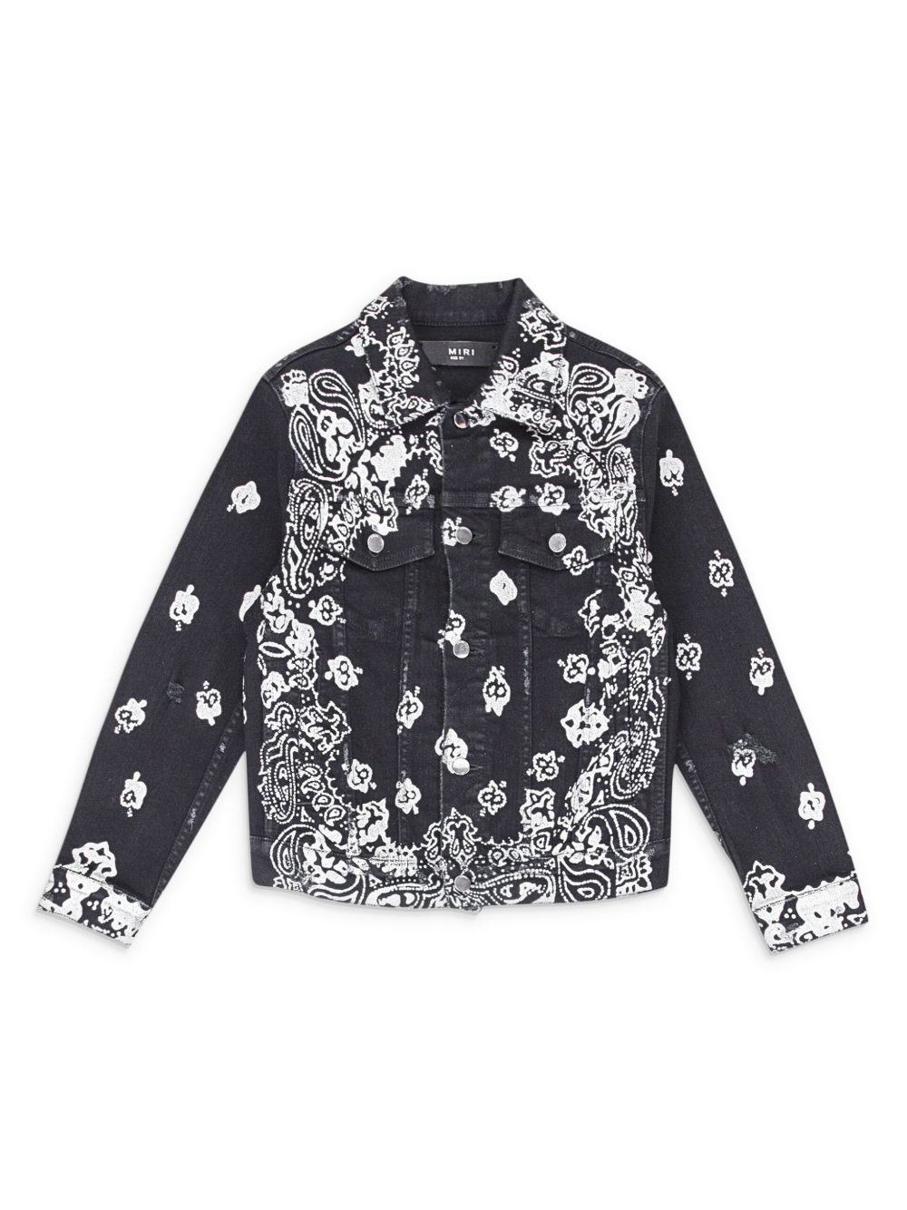 AMIRI KIDS Bandana jacket - Black