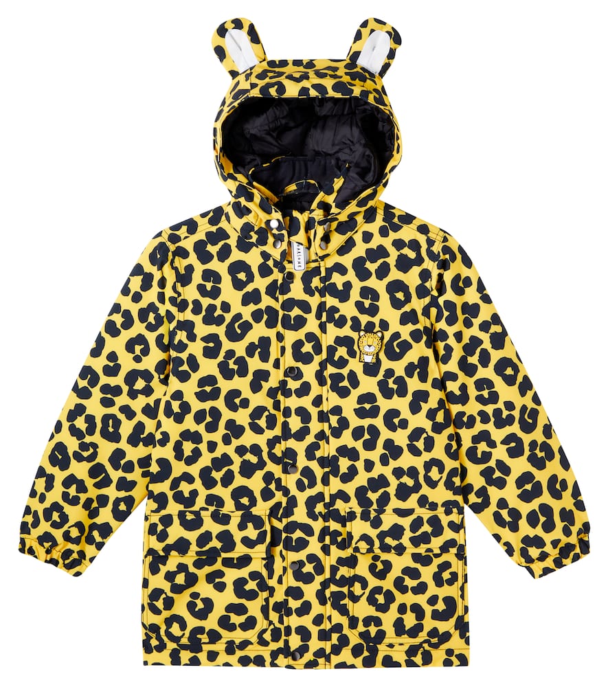 Leopard printed jacket