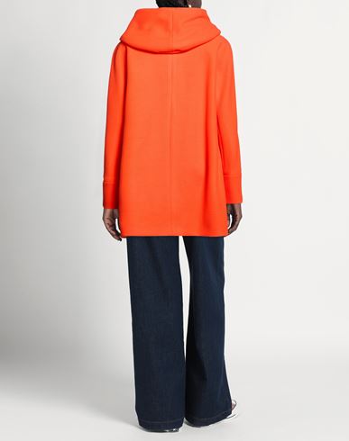 Woman Coat Orange Size 8 Polyester