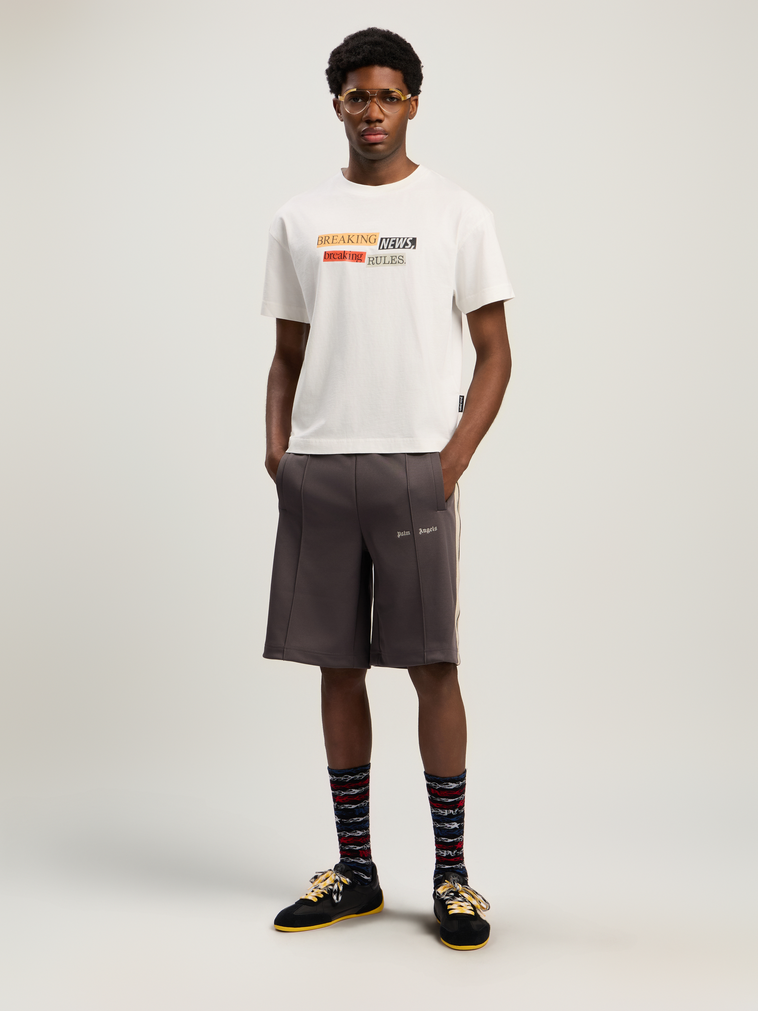Quote Graphic T-shirt Man  Off White