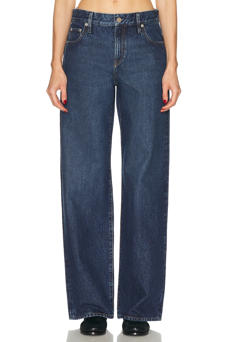 Ralph Lauren Collection JEANS MERCER in Maris Wash - Blue. 24 also