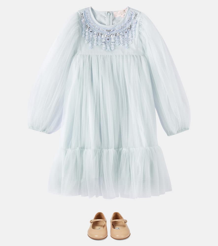 Tutu Du Monde First Frost embellished tulle dress