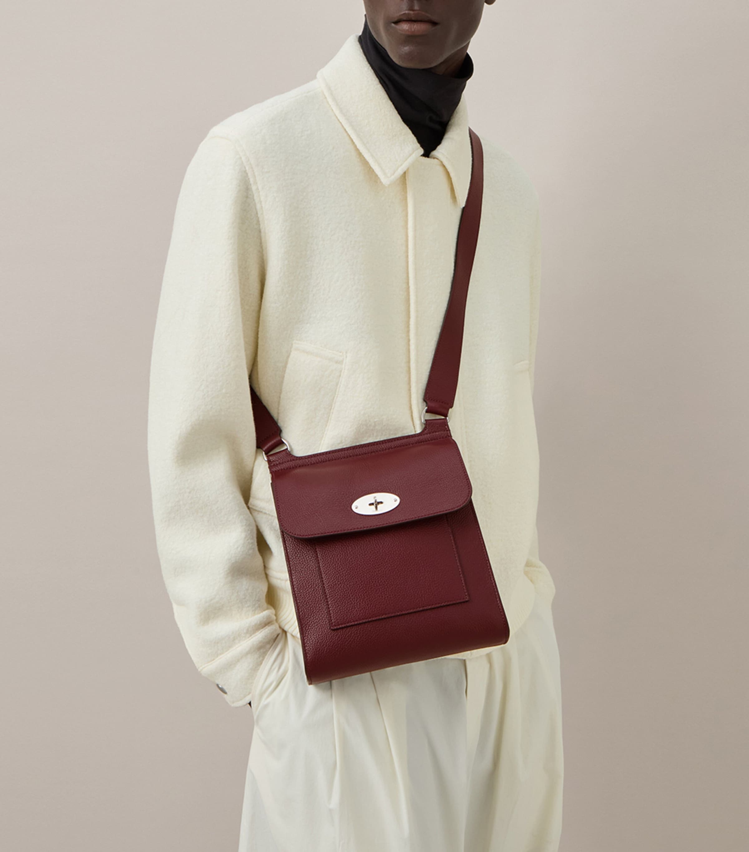 Leather Antony Messenger Bag