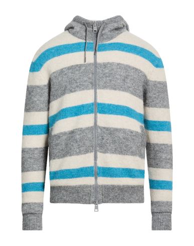 Resort Man Cardigan Grey Size 40 Polyamide, Alpaca wool, Elastane