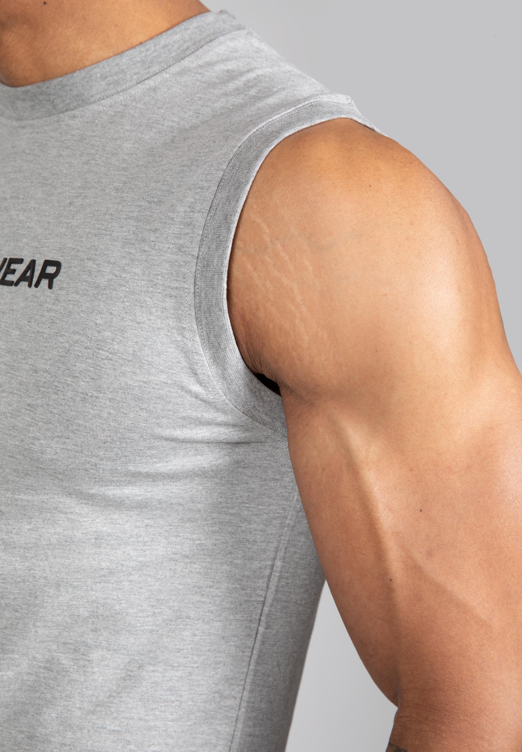 Sorrento Sleeveless T-Shirt - Gray