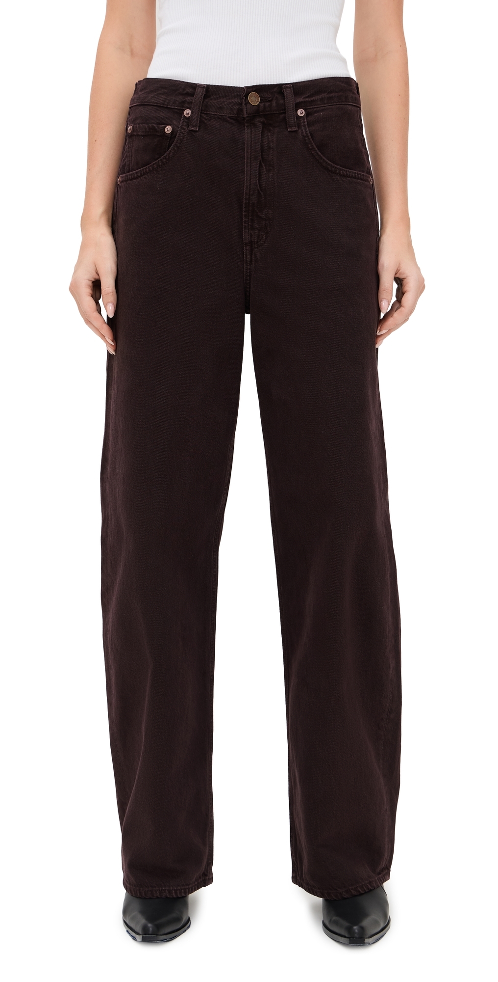 Low Curve Jeans Sloe Berry