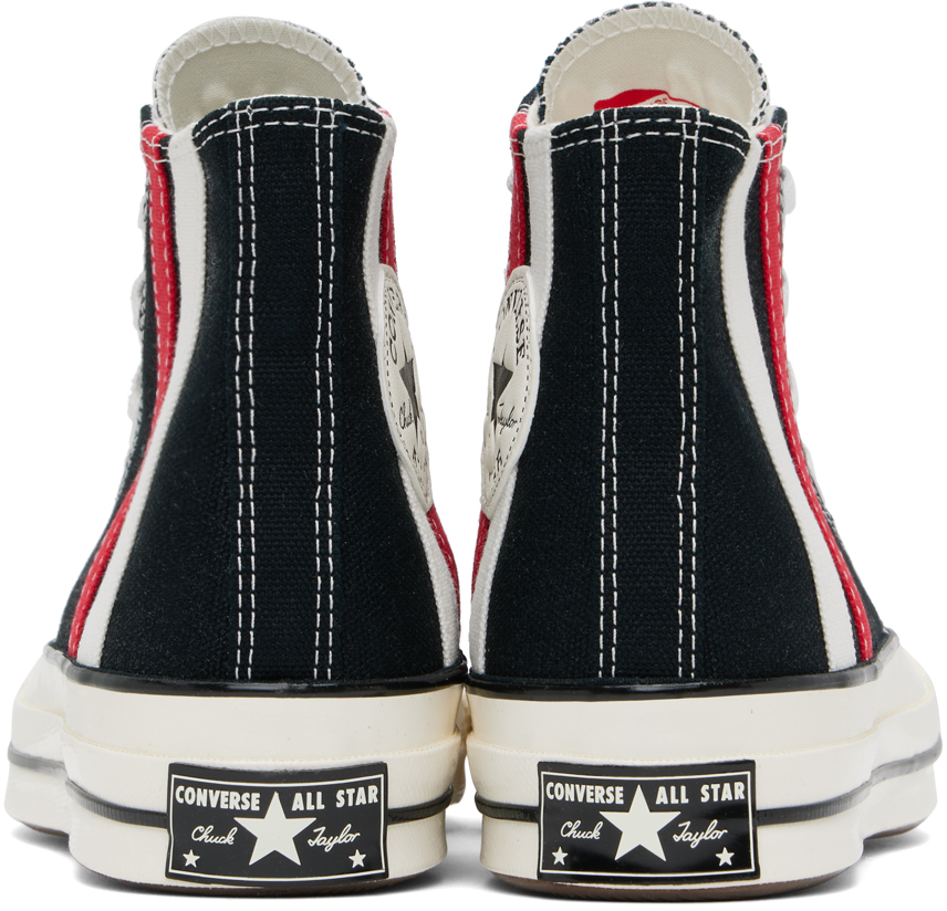 Black Chuck 70 Archival Stripes High Top Sneakers