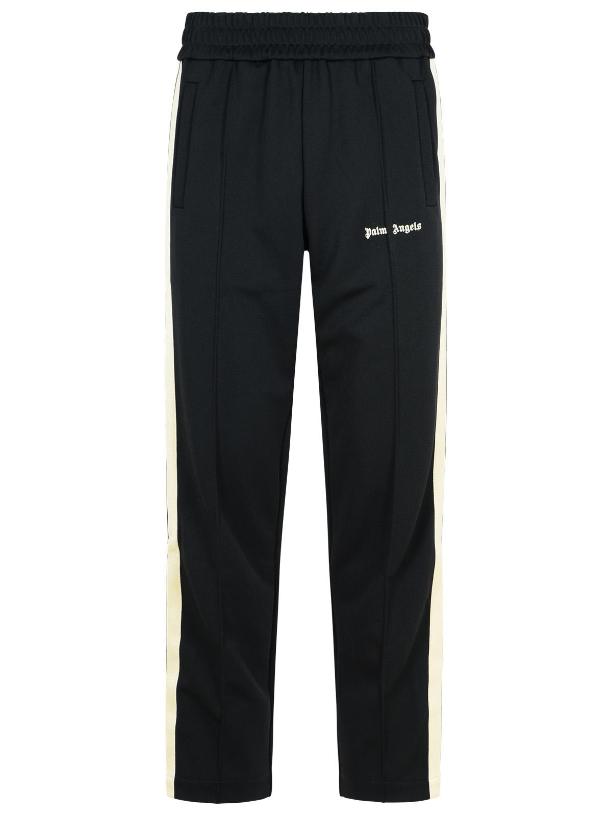 Logo-print track pants - Black
