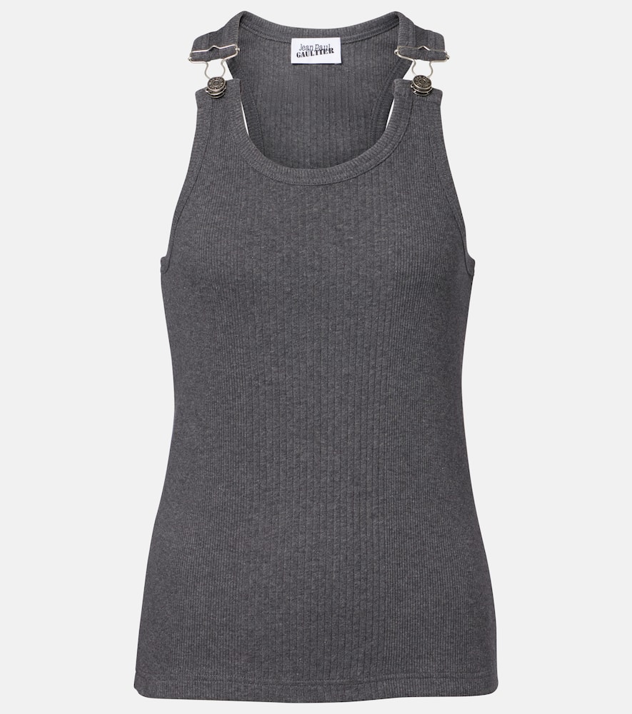Cotton jersey tank top