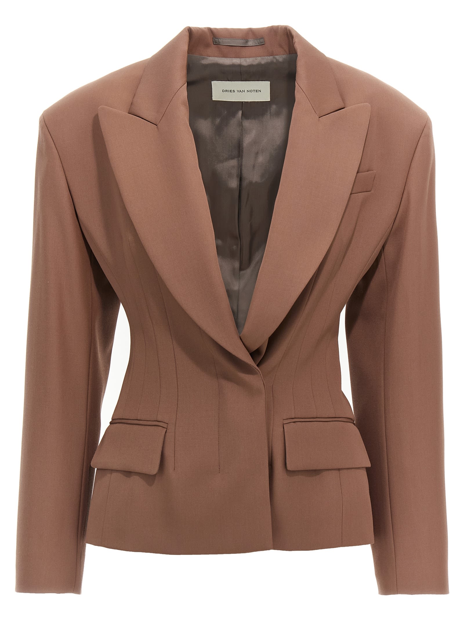 Dries Van Noten - Bohana Blazer And Suits Brown