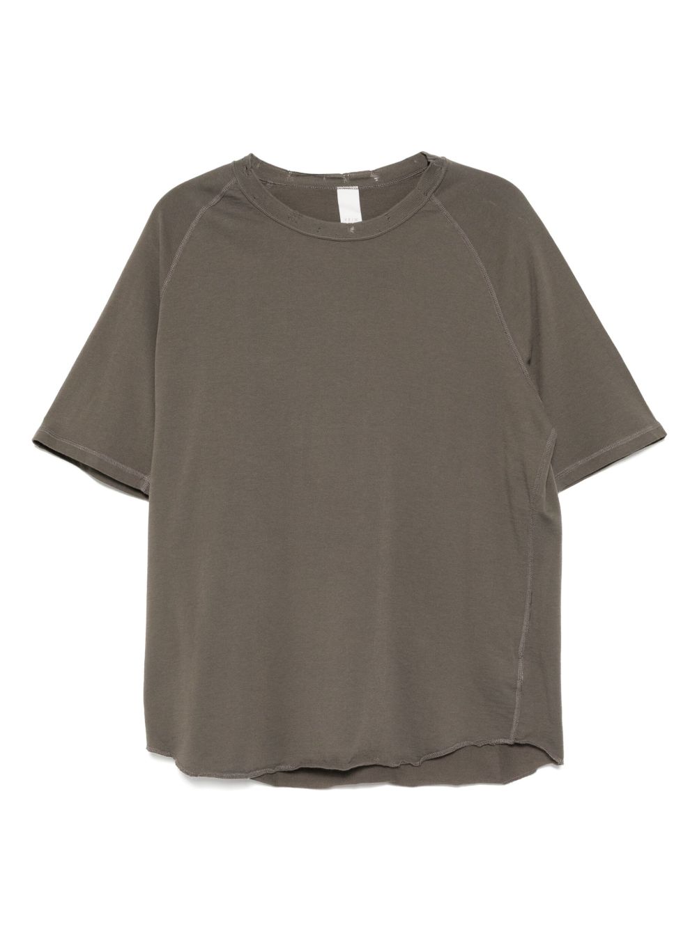 Attachment x Vein distressed T-shirt - Grey