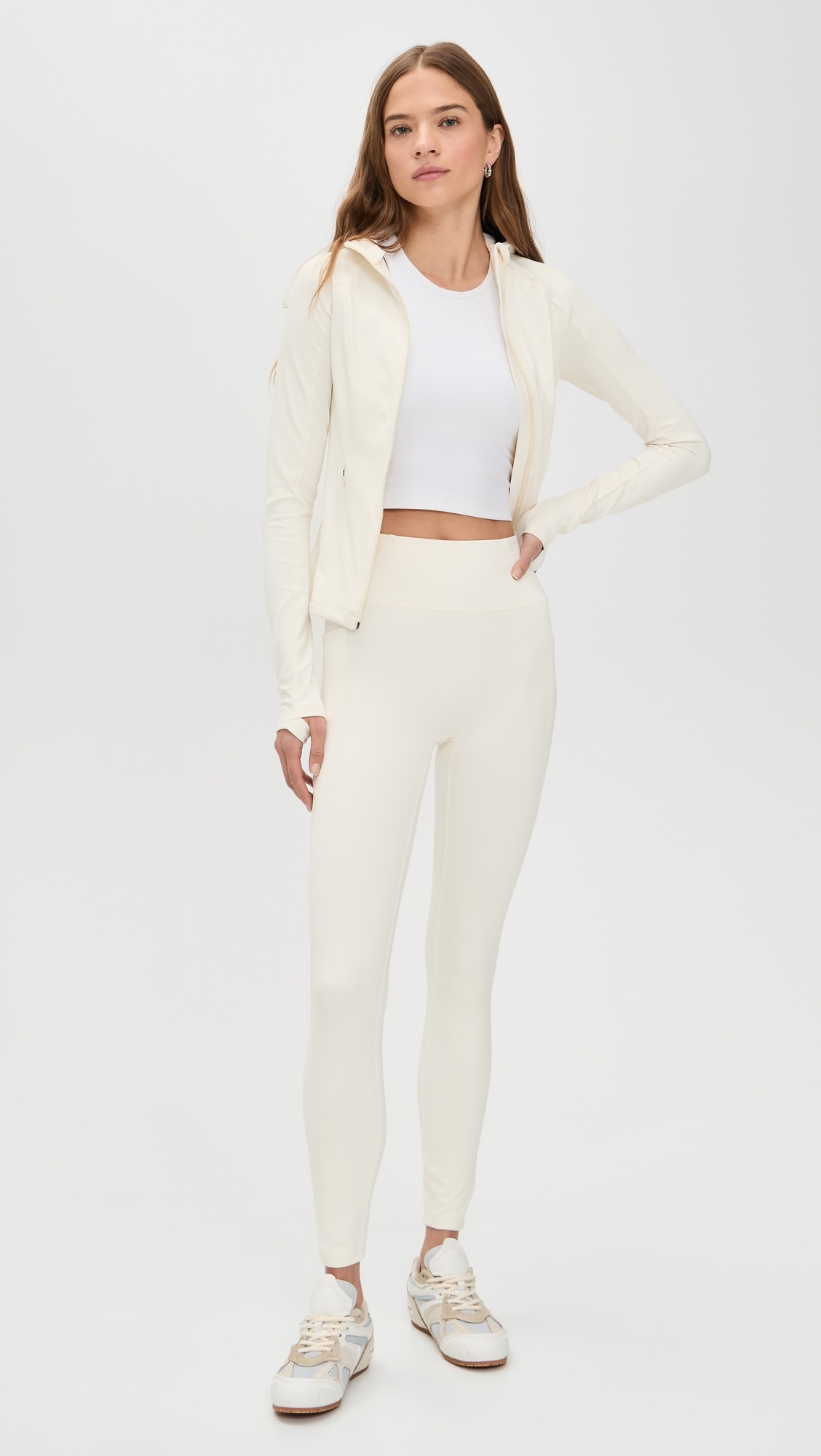 Allure Full Zip Pullover Glacier