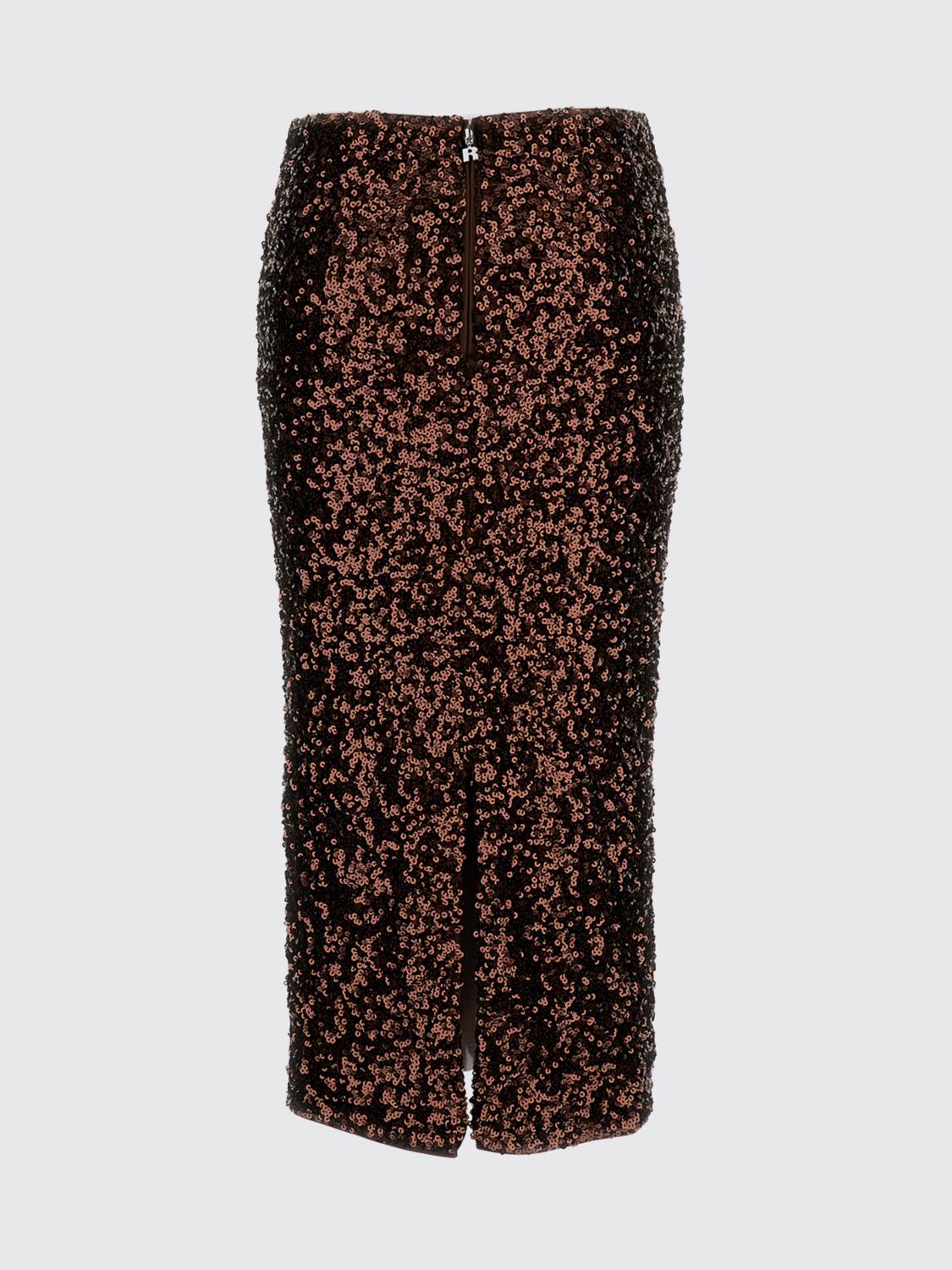 Skirt Woman color Coffee