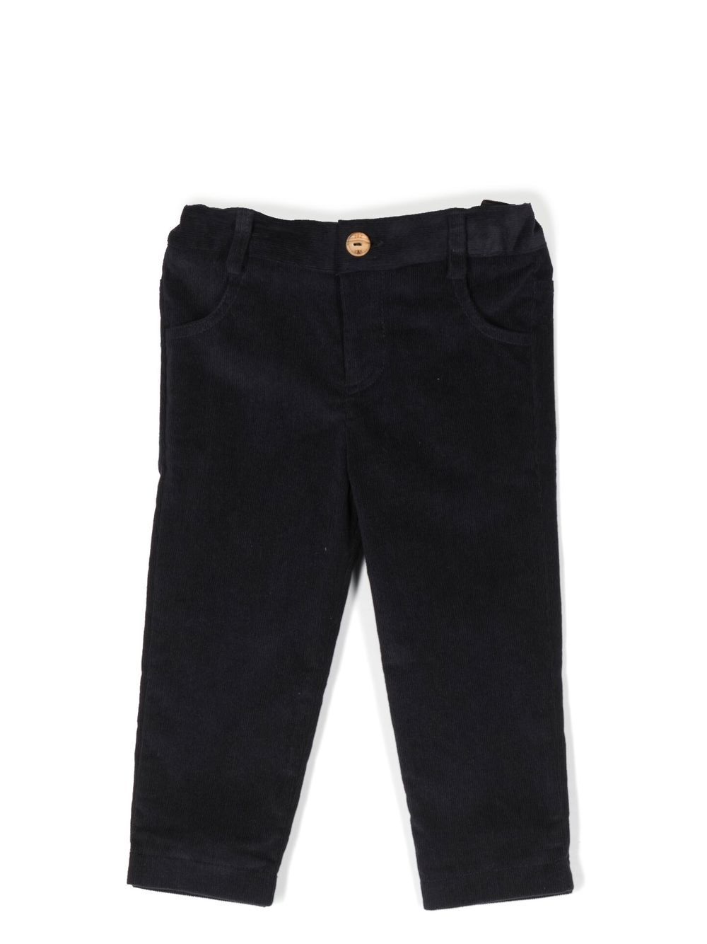 Straight-leg corduroy trousers - Brown