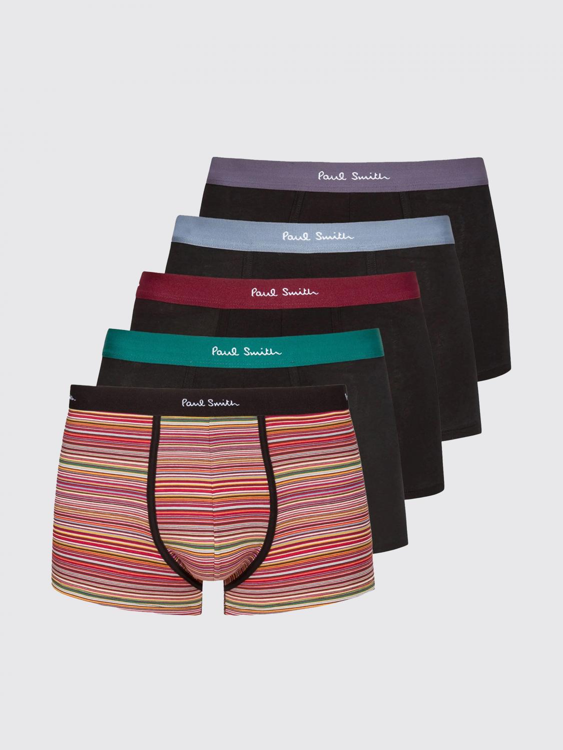 Logo-waistband boxers (pack of five) - Black