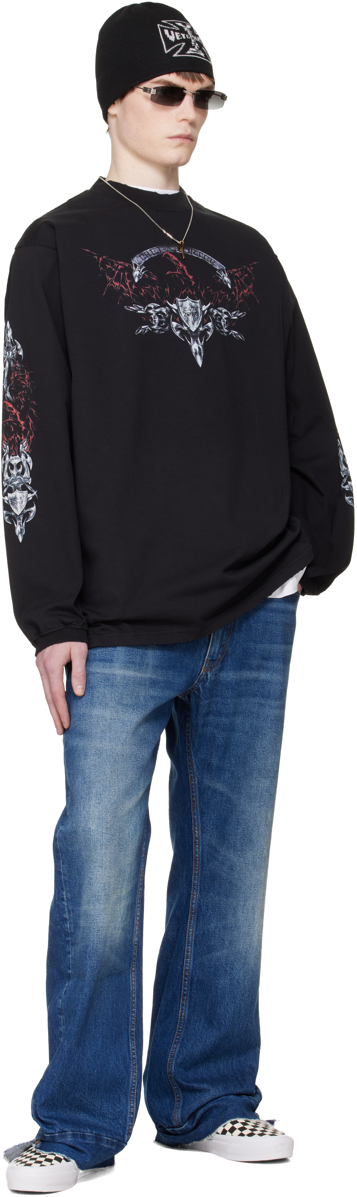 Black Metal Longsleeve T-shirt