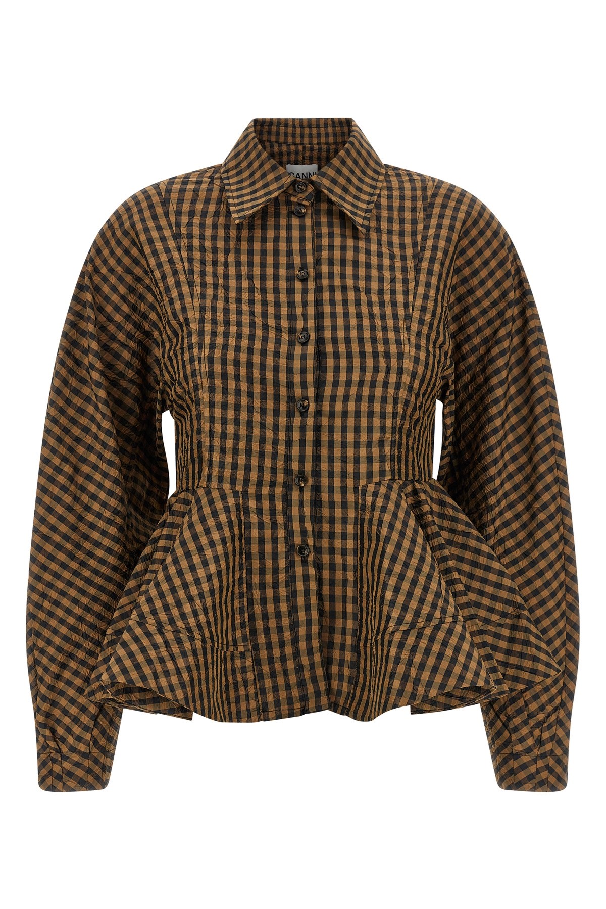 'Crinckled Taffetà' Blouse