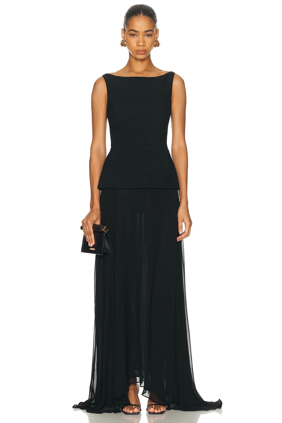 TOVE Francis Dress in Black - Black. 34 also