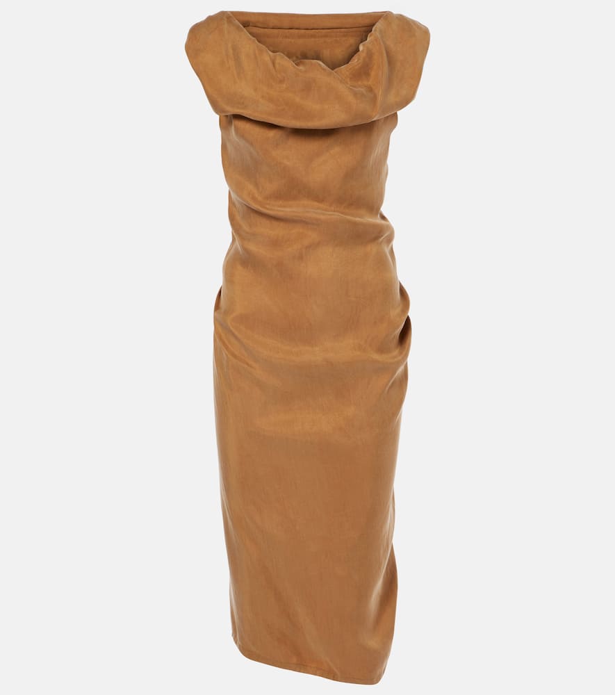 Ginnie draped gown