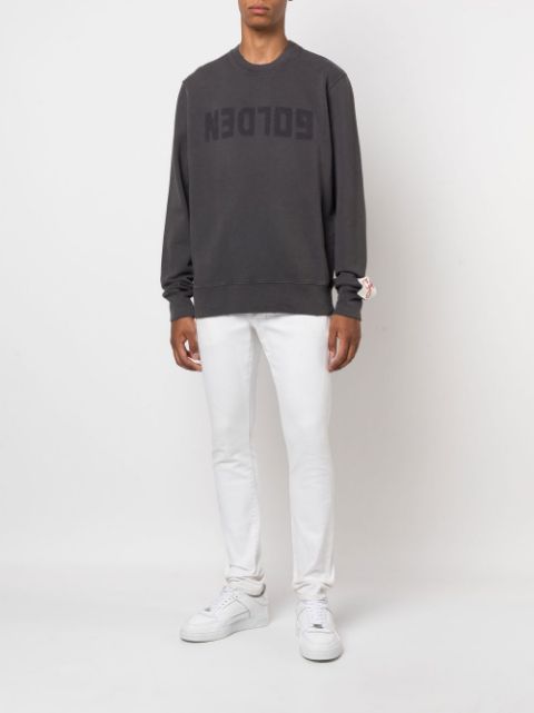 Logo-print long-sleeve sweatshirt