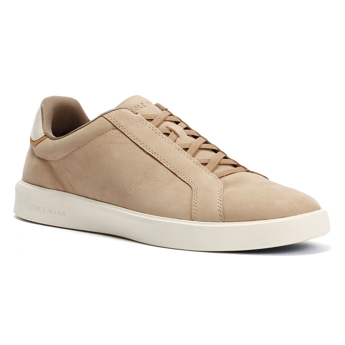 Cole Haan Grand Crosscourt Nubuck Men's Beige/Farro/Ivory Trainer