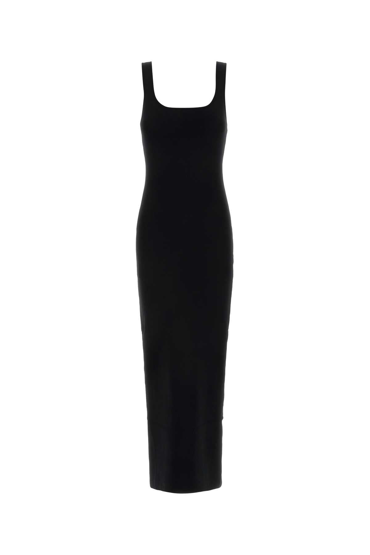 Neck Dress — Black