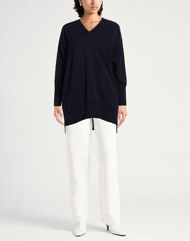 Collezione N_01 Woman Sweater Midnight blue Size XS Cashmere