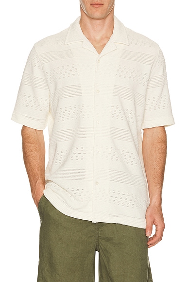 SAMSOE SAMSOE Samartin Shirt in Cream. - S also in L, M, XL/1X, XXL/2X