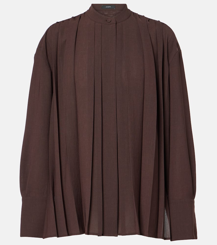 Malte plissé blouse