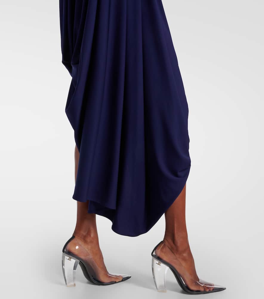 Ariete 1234 draped jersey maxi dress