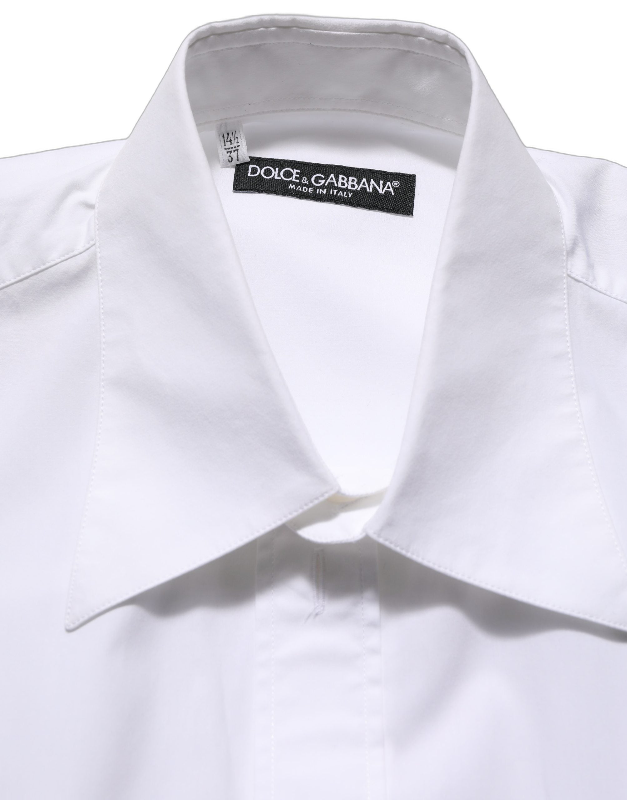 Cotton Sleeveless Formal Shirt — White