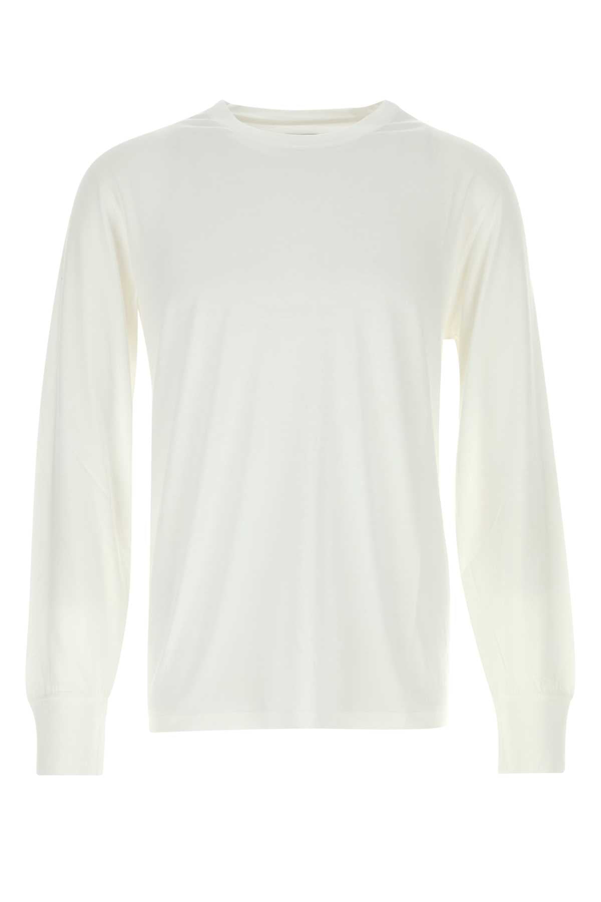 Lyocell Cotton T-Shirt — White