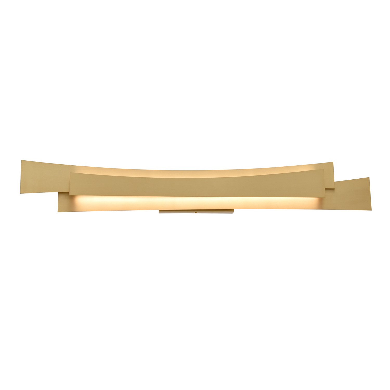 Brass LED Vanity Light from the Candora Collection