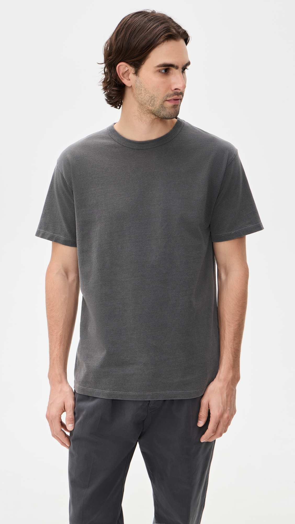 Recycled Jersey P. E. Tee Black