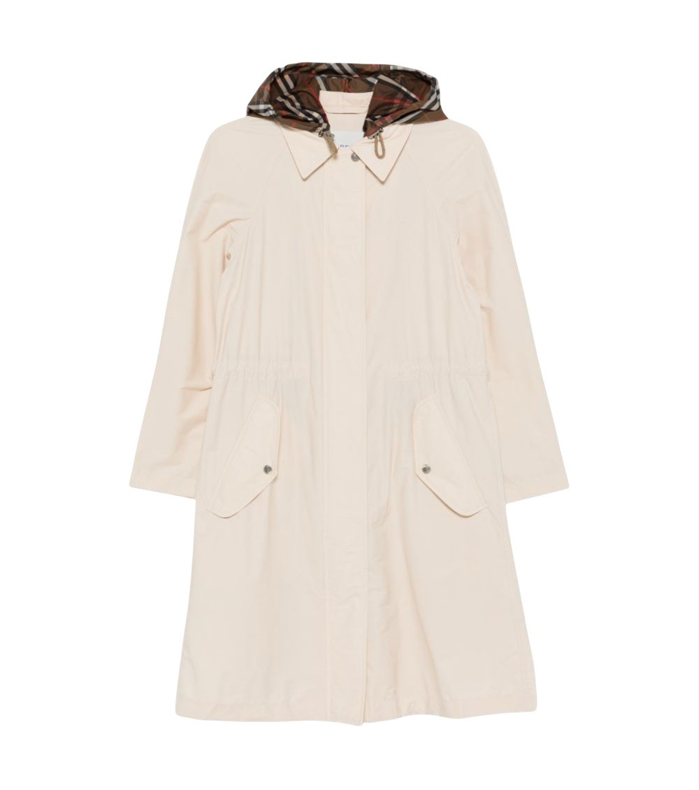 Nylon Parka Coat