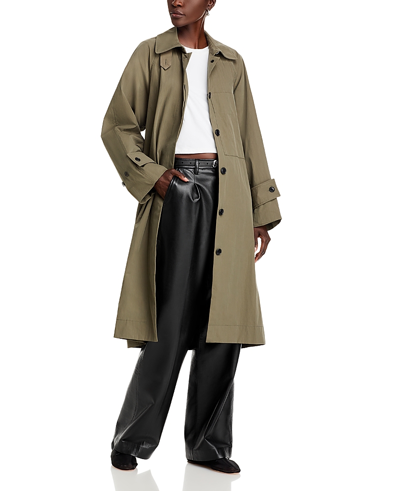 Belted trench coat - Black