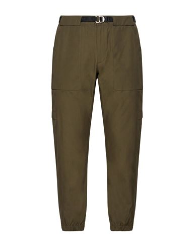 Man Shorts & Bermuda Shorts Military green Size L Cotton